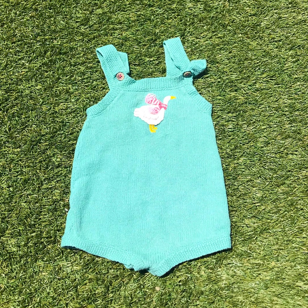 BABY BODEN Duck Romper
